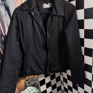 Ann Taylor Black Utility Jacket